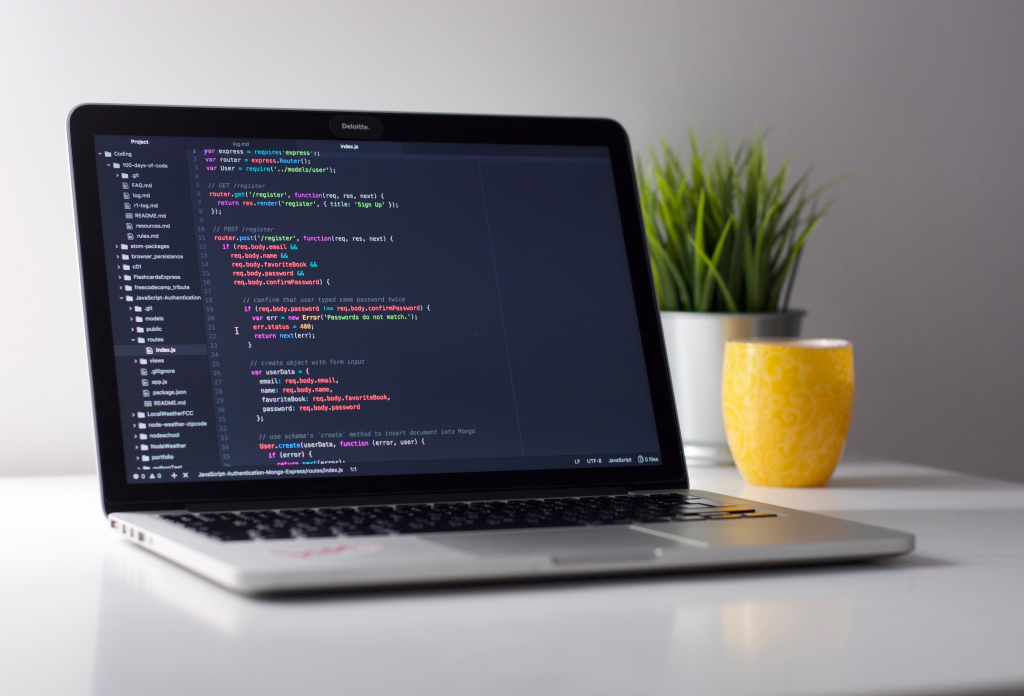 Laptop with IDE